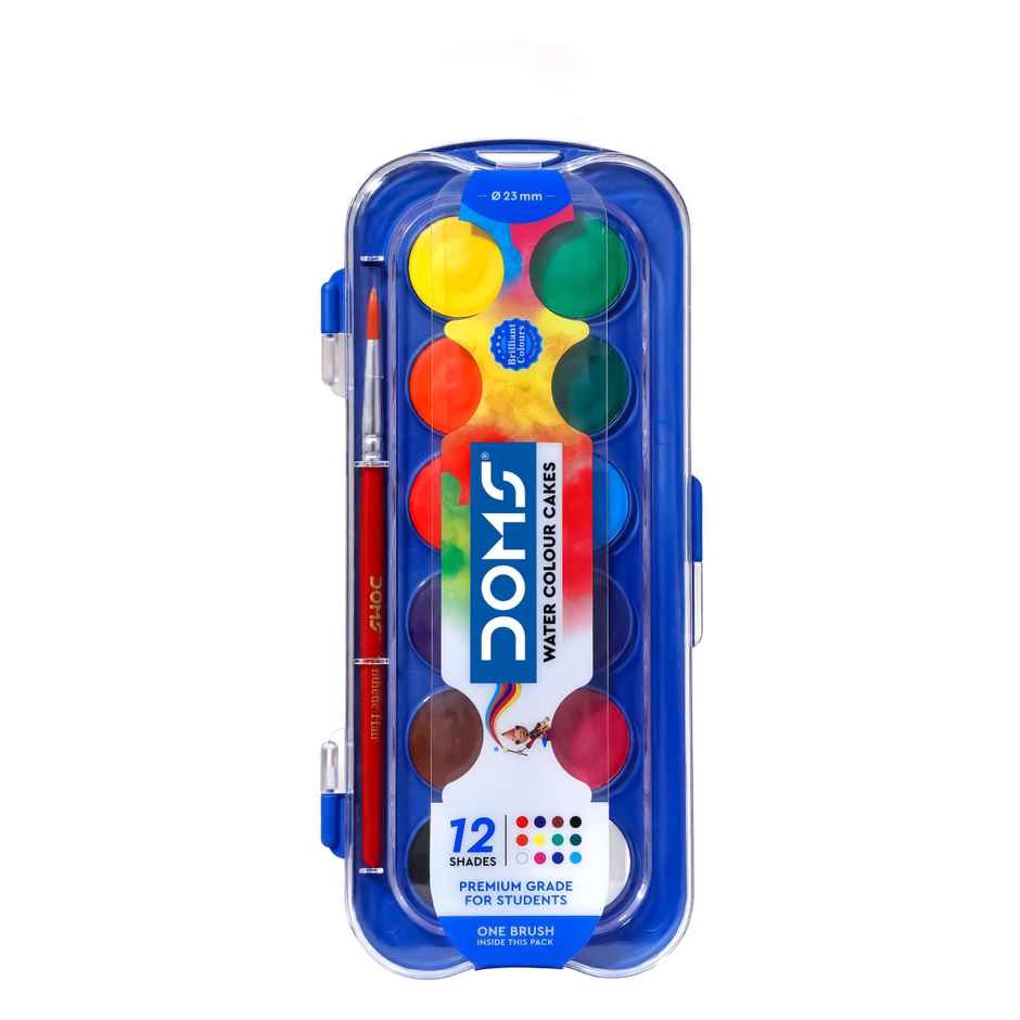 Doms Water Color Cakes (23 Mm)