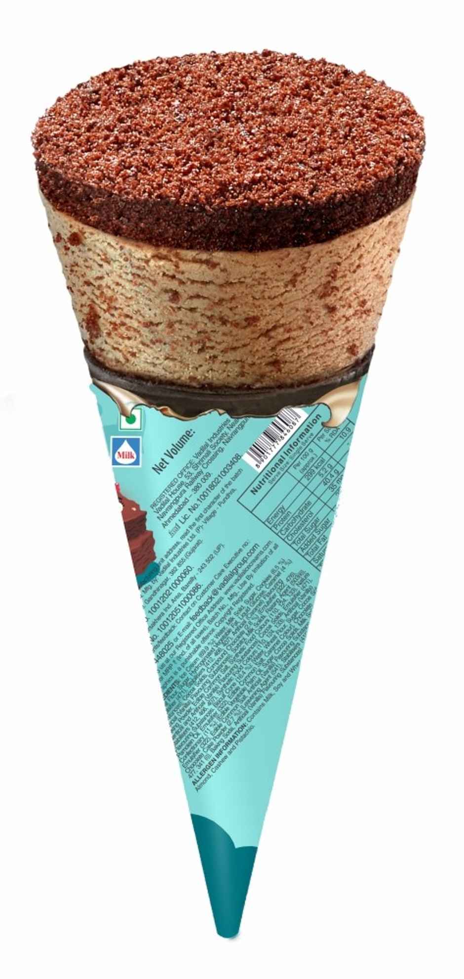 Vadilal Choco Brownie Flingo Cone