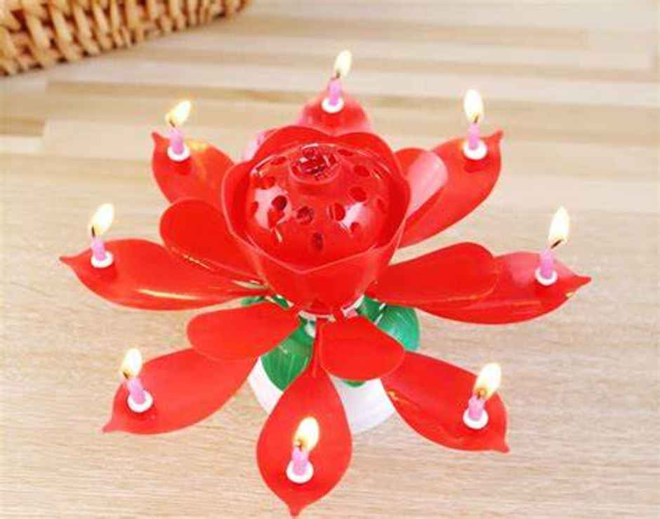 Lotus Candle