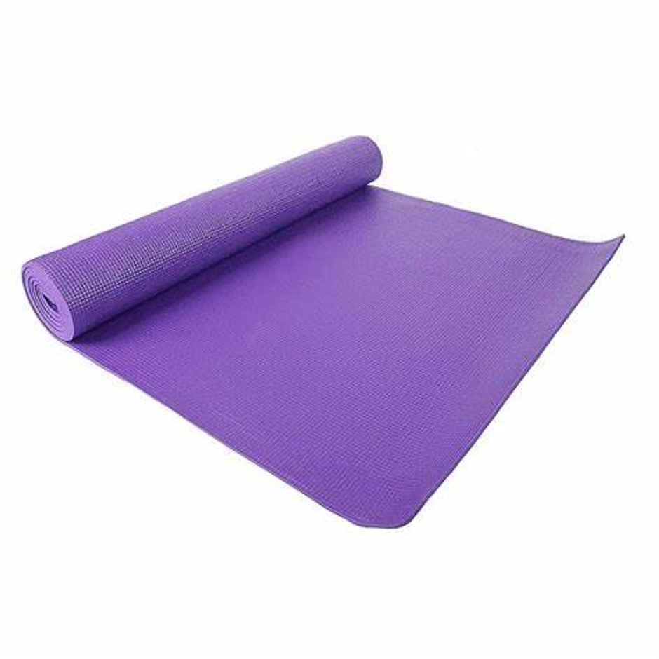 Elegant Weavers Yoga Mat 4mm (Colour May Vary) | Carry strap not included