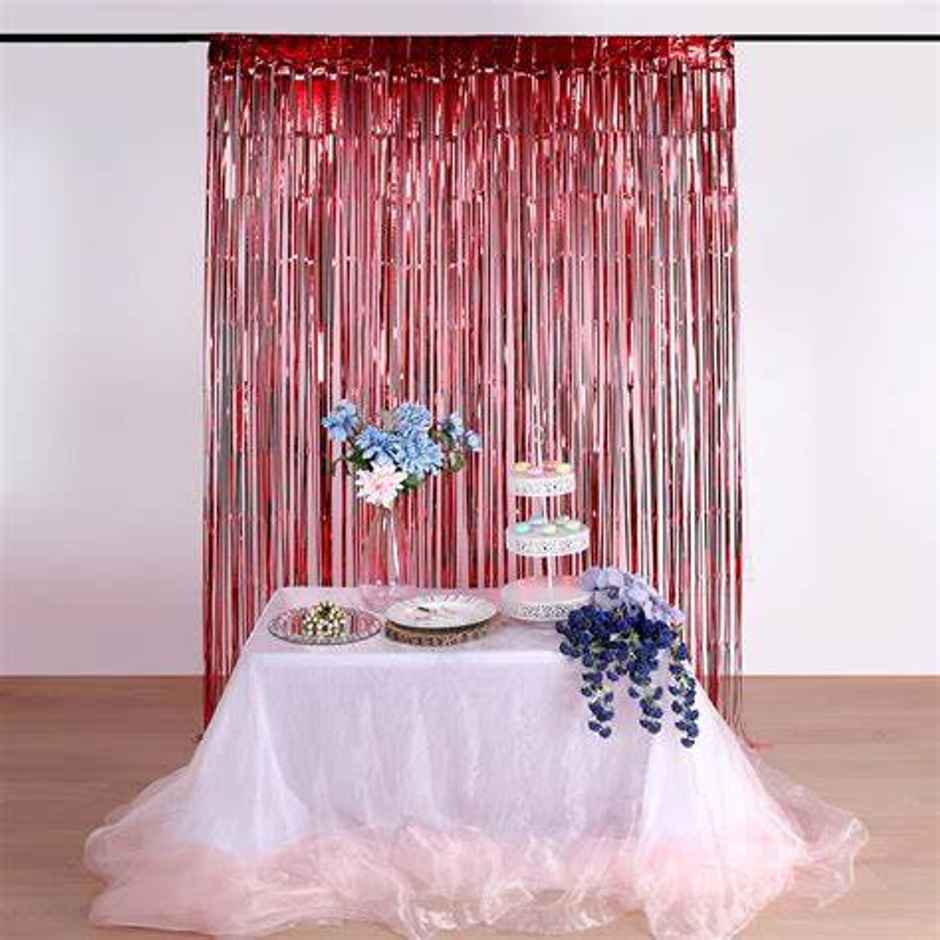 Foil Fringe Curtain for Party Decoration | Assorted Colour | Se7en