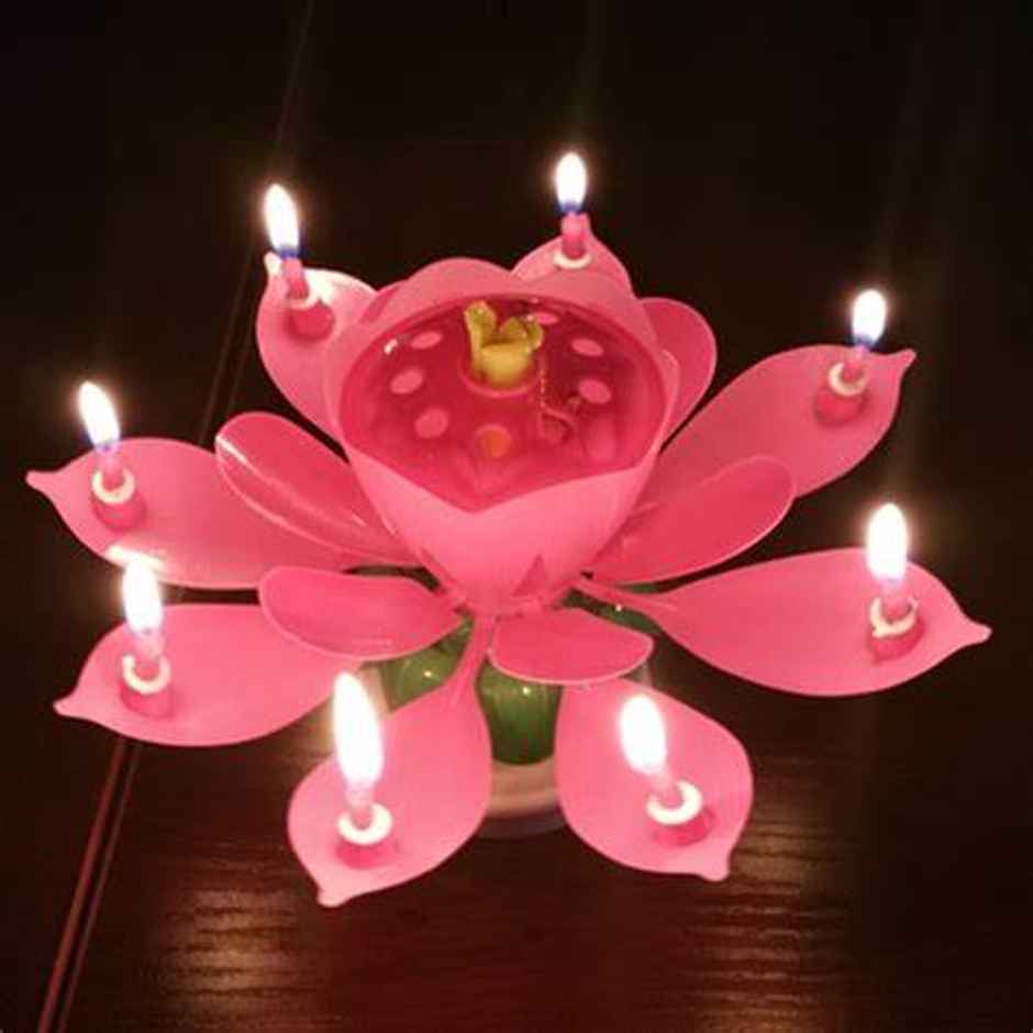 Lotus Candle