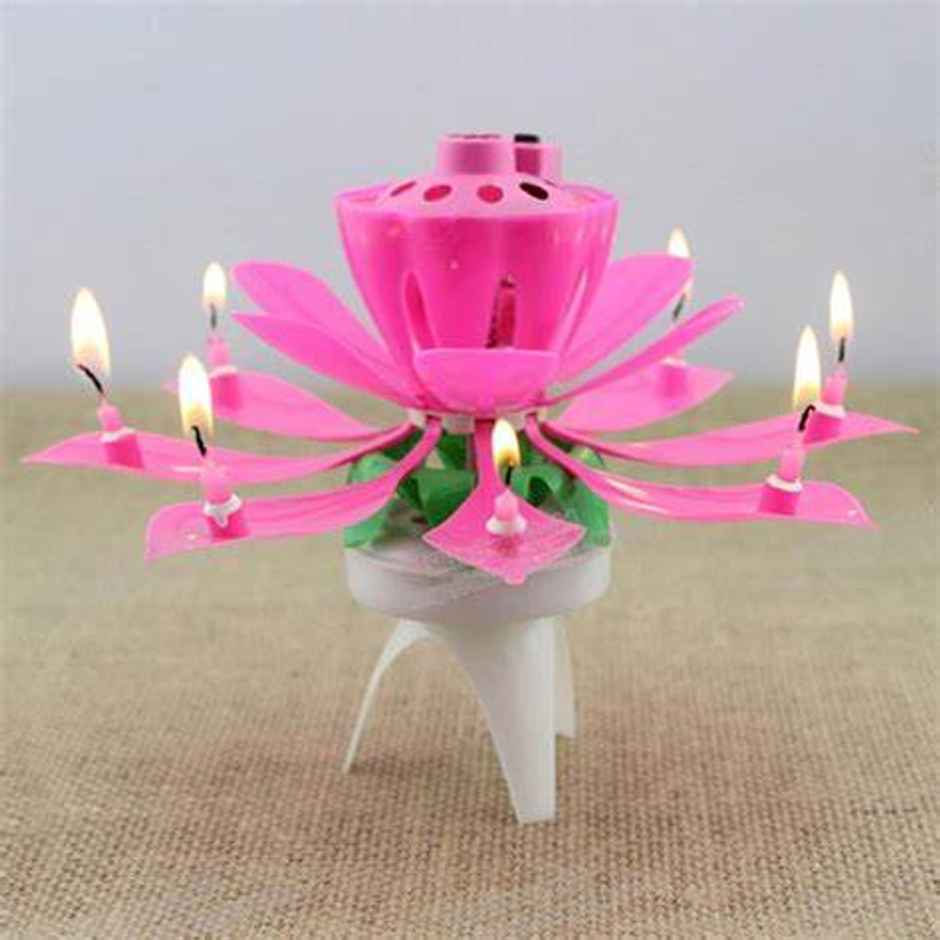 Lotus Candle