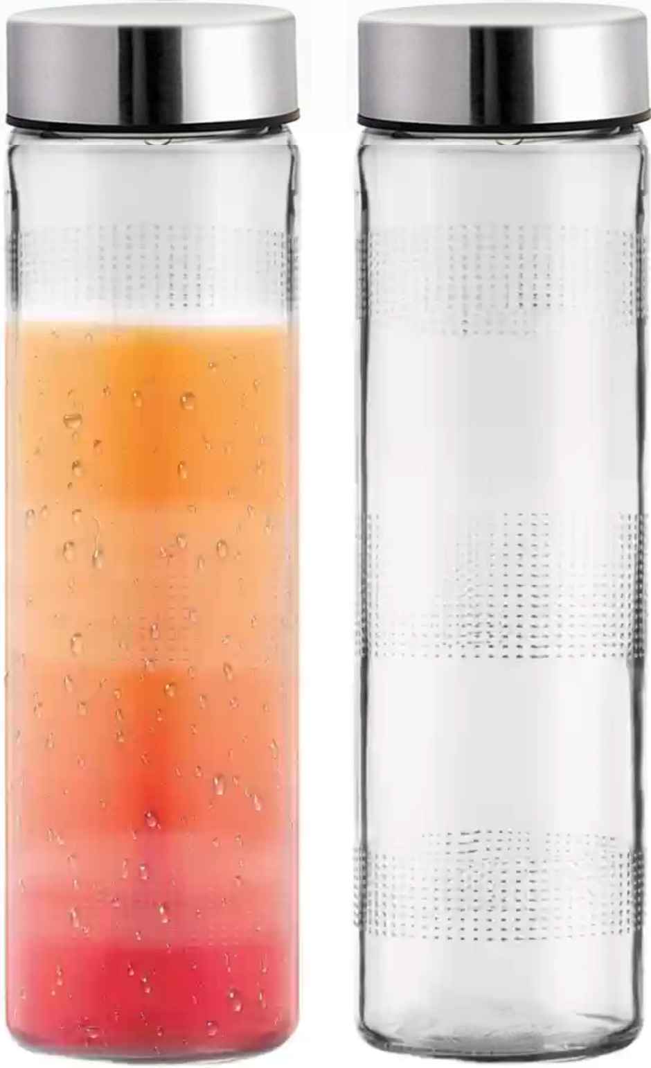 Roxx Stainless Steel Neo Bottle | Silver - 750 ml