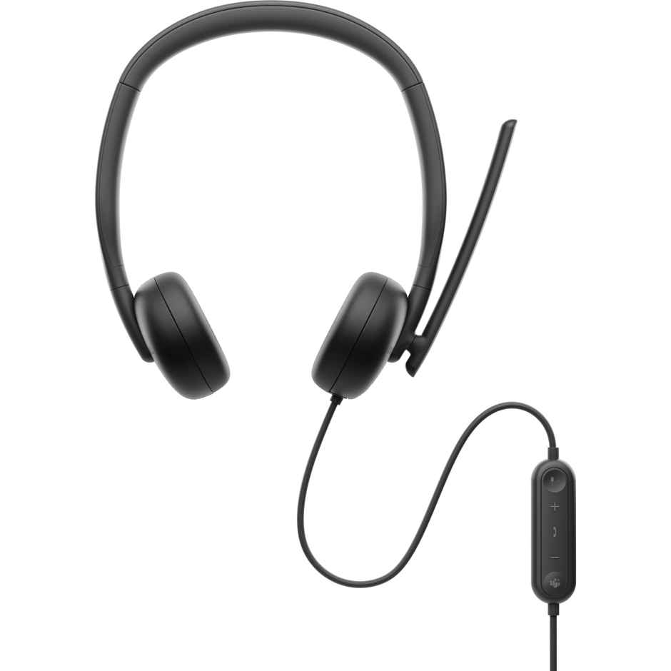 Dell Wired Headset - WH3024, AI Up-Link Noise Cancellation, Usb-C
