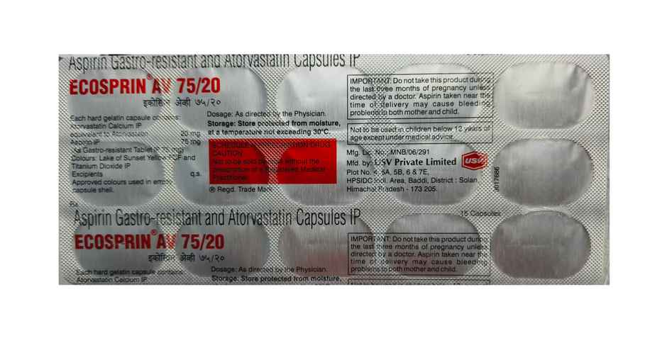Ecosprin AV 75/20 Capsule
