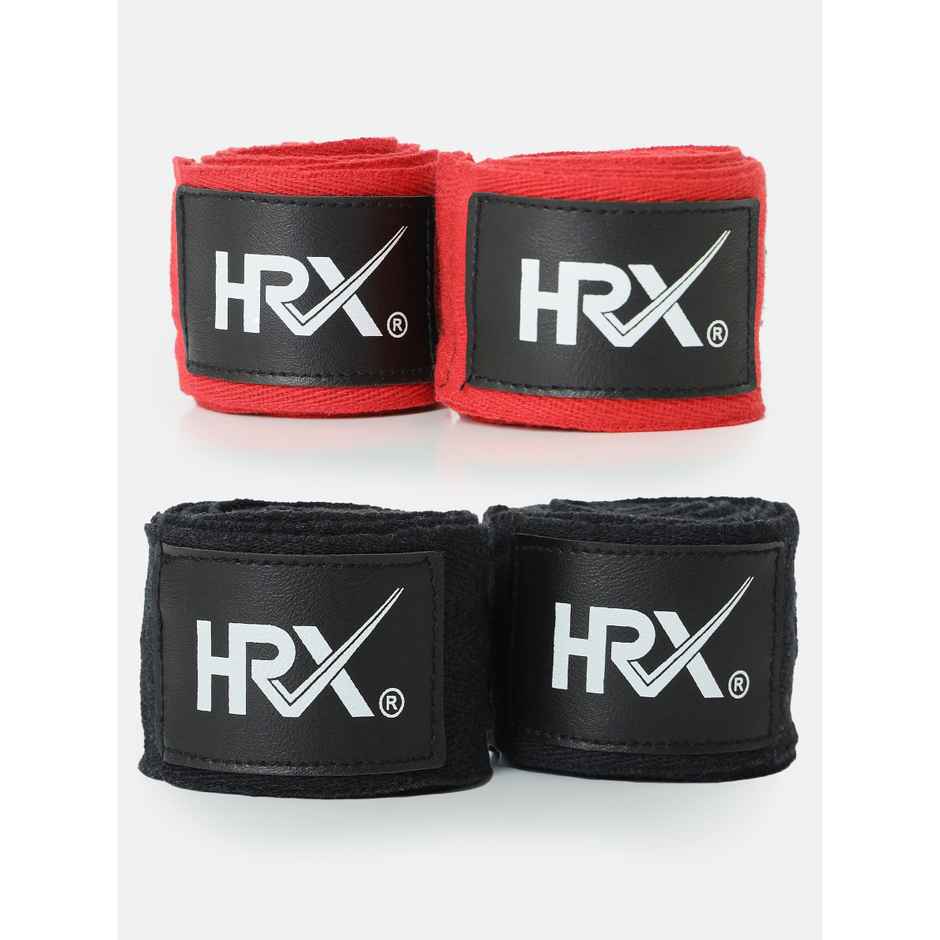 HRX Boxing Hand Wrap 108" | Black