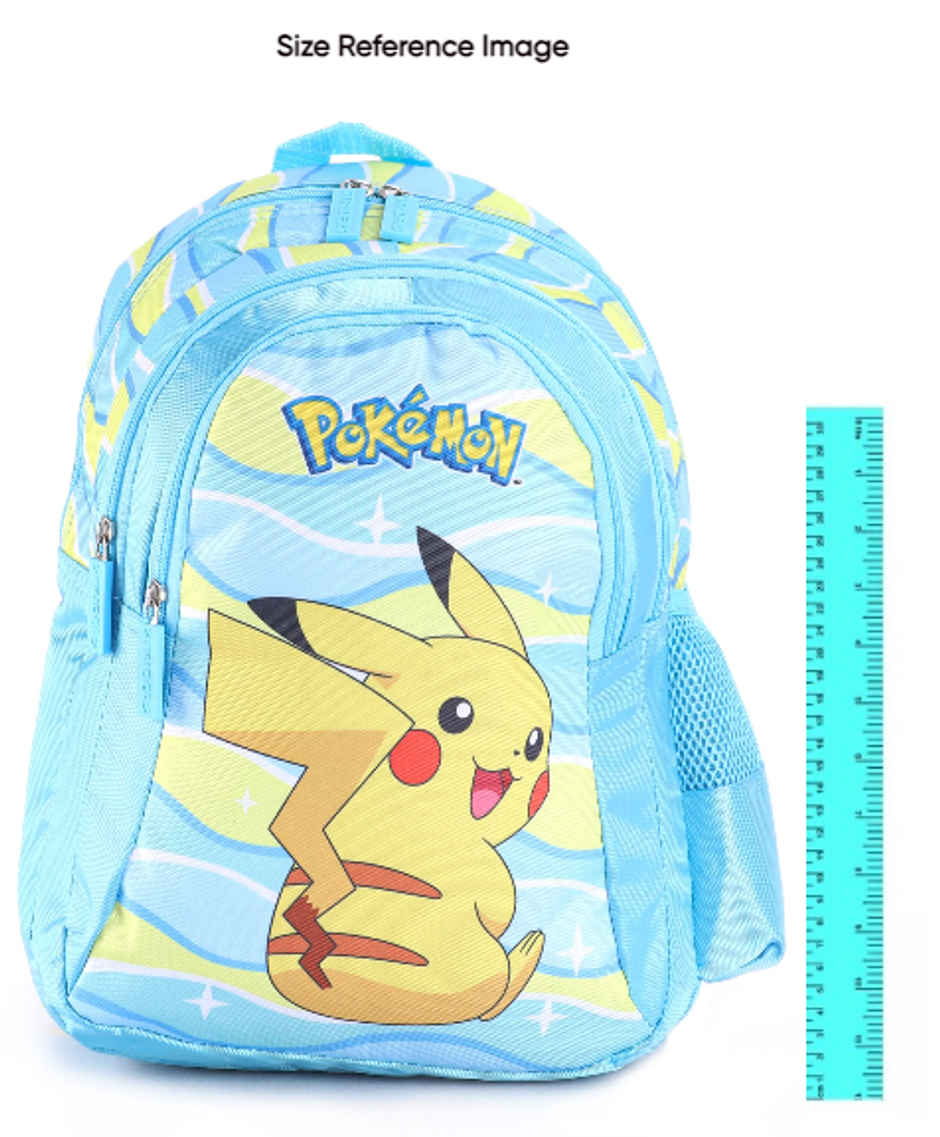 Pokemon School Bag 16 Inches - Style Dive into Learning with Cool Confidence