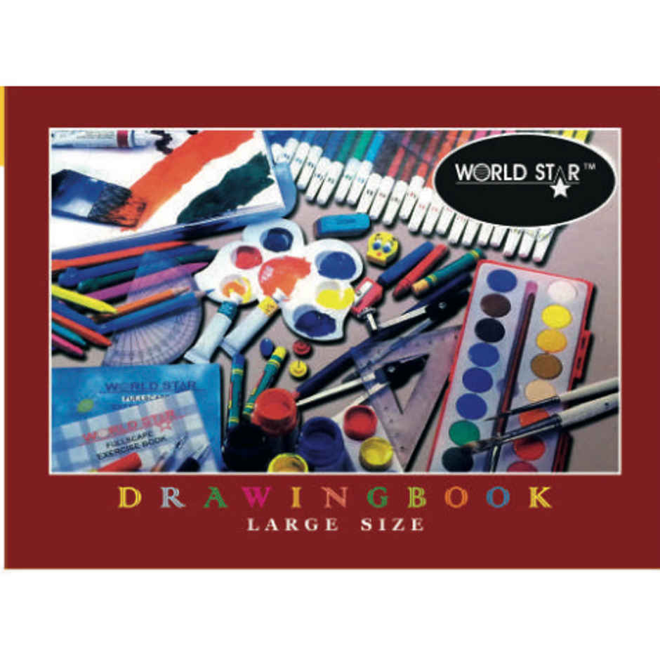 ABK Drawing Book Unruled 36 Pages 37 x 27 cm