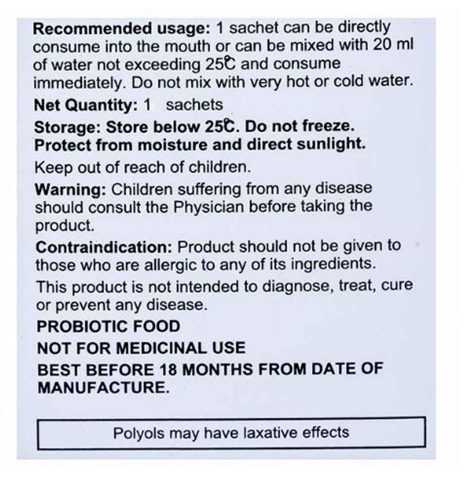 Respistrong Orange and Vanilla Sachet Granules