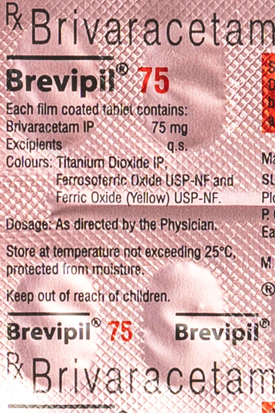 Brevipil 75 Tablet