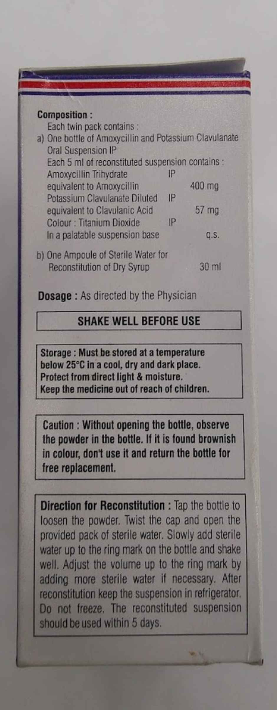 Hhamclav DS Oral Suspension