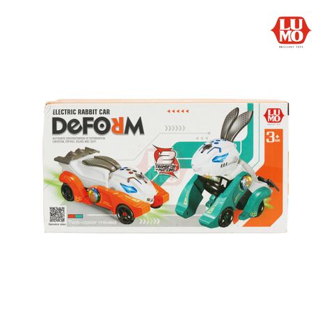 Lumo Electric Rabbit Car Deform - Assorted Toy