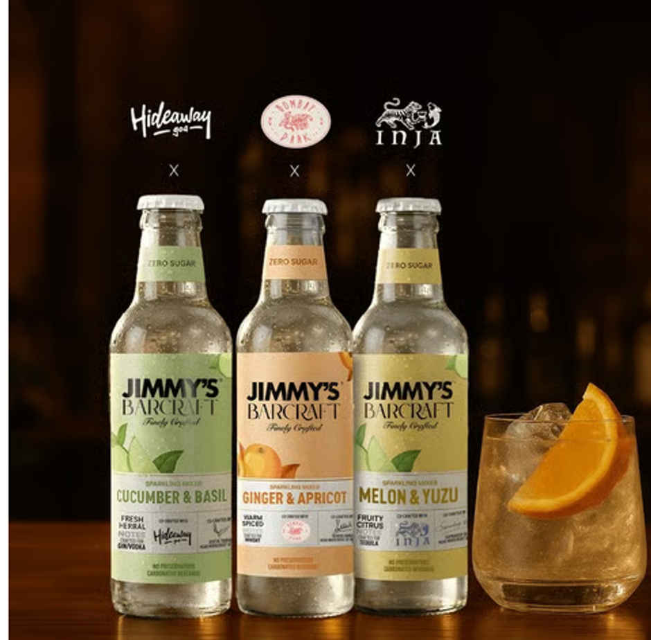 Jimmy's Barcraft Zero Sugar Sparkling Drink Mixer | Melon & Yuzu