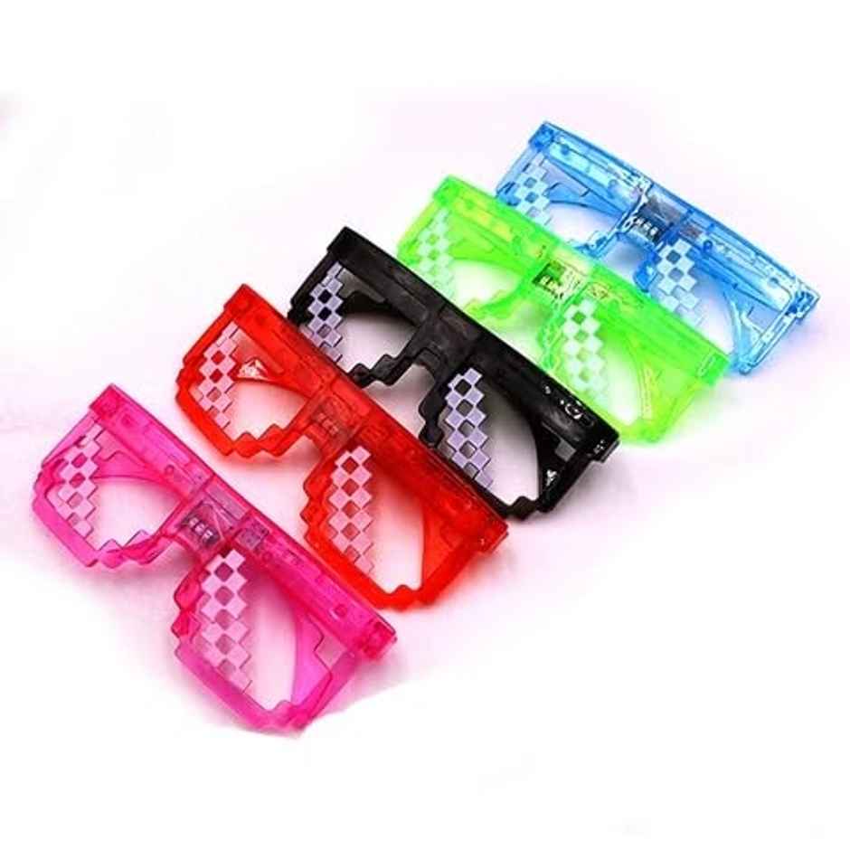 Party LED Pixel Goggle | Halloween Special | Colour May Vary | Gullak