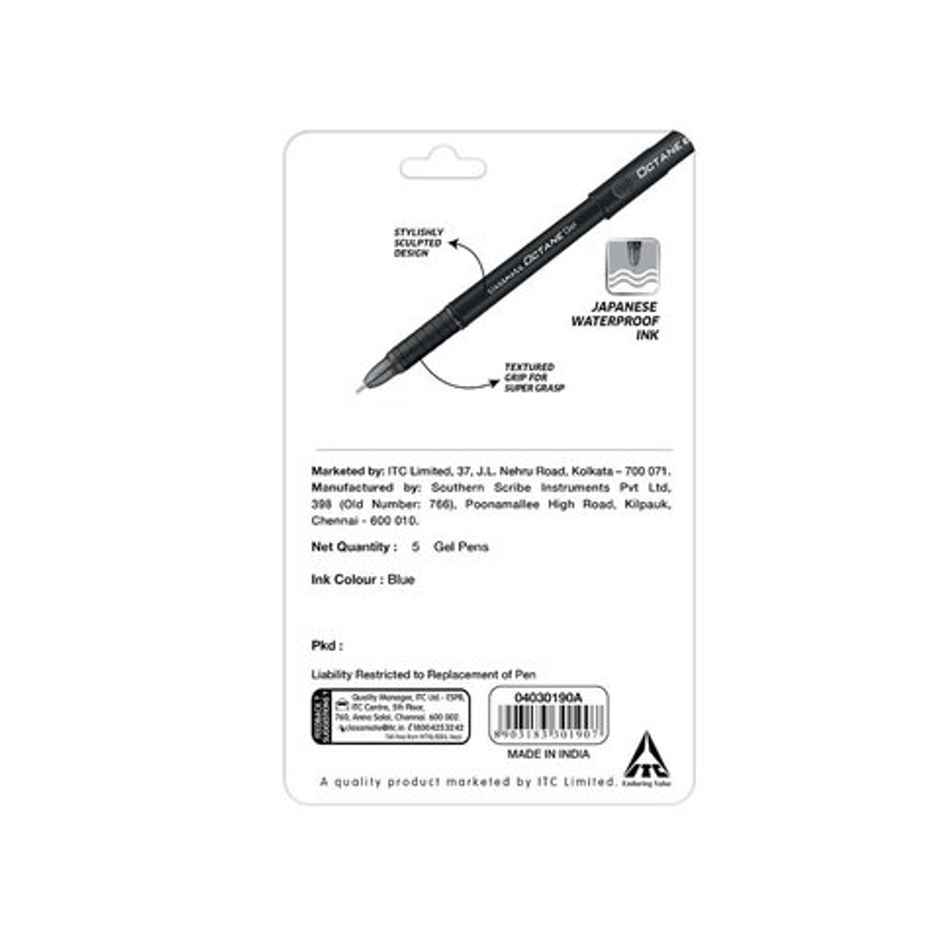 Classmate Octane Gel Pen - Blue Combo