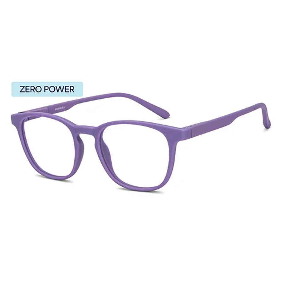 Lenskart Hustlr Unisex TR90 Computer Glasses | Amethyst - M