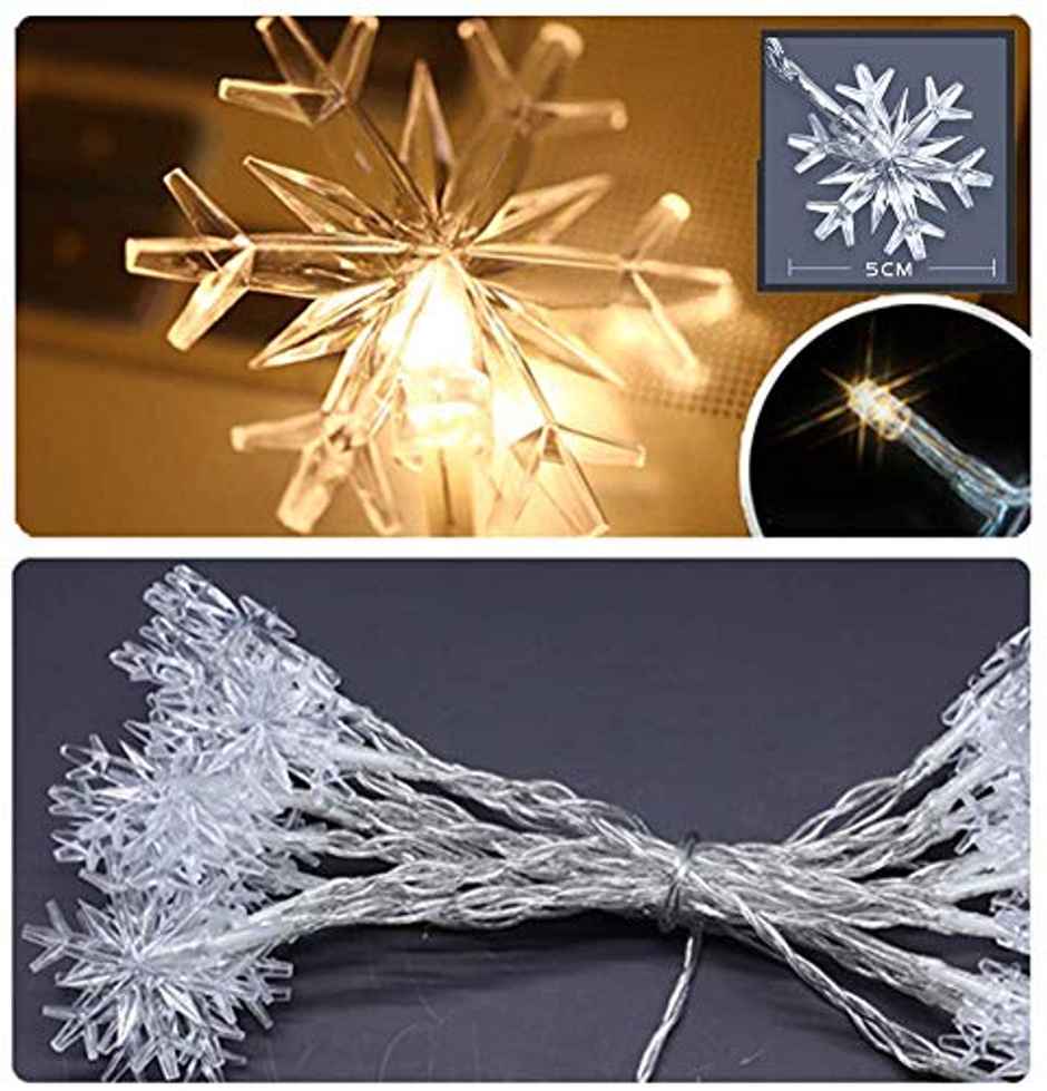 Quace Mini Snowflake String Light