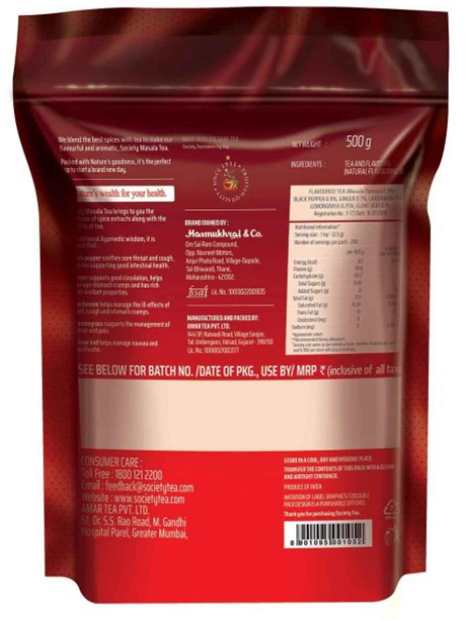 Society Masala Tea Pouch