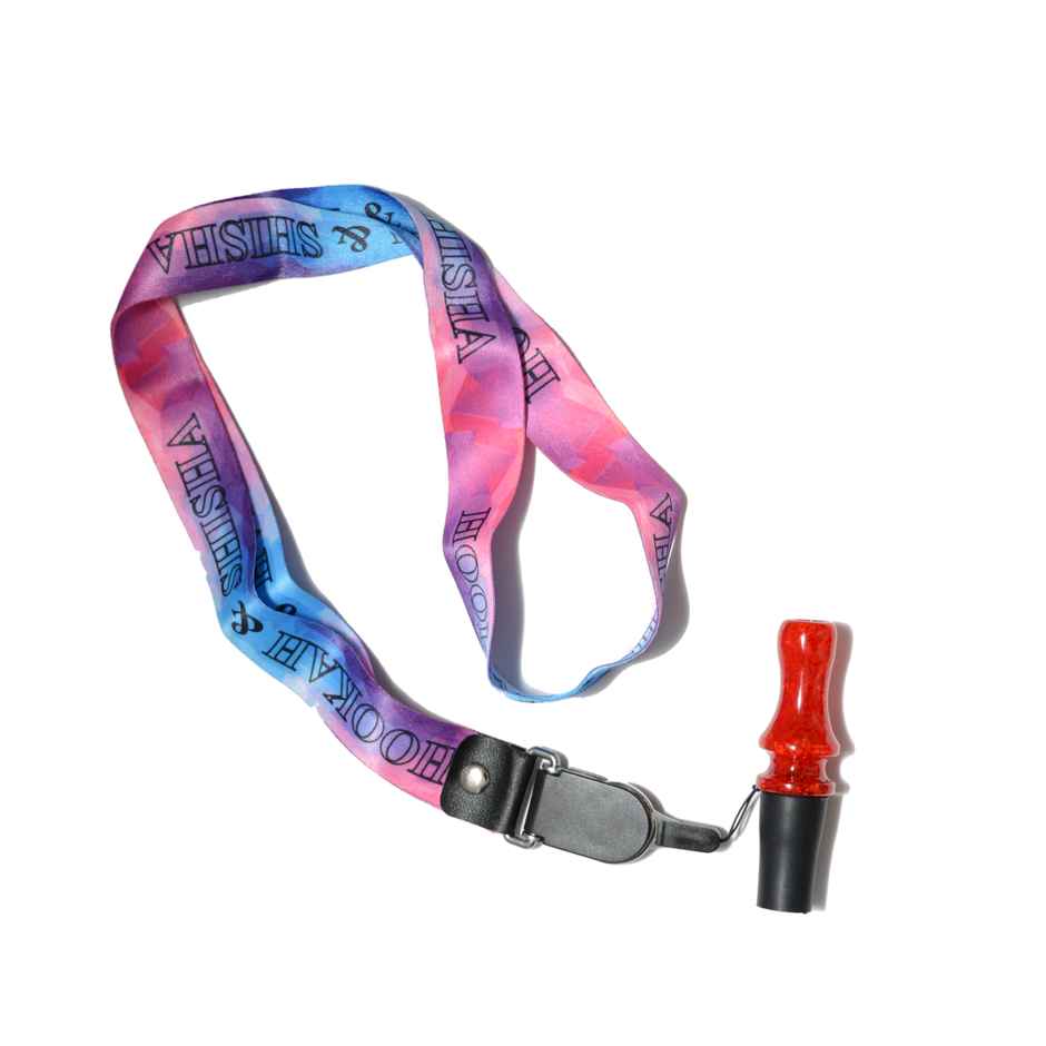 Smokey Lust Hookah Mouthpiece Glow In The Dark Silicone Tips With Detachable Lanyard Universal