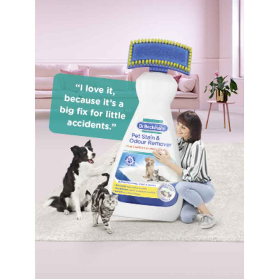 Dr. Beckmann Pet Odour & Stain Remover | Includes Applicator Brush