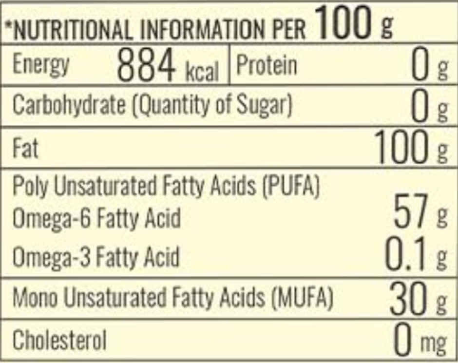 Sunday Refined Sunflower Oil
