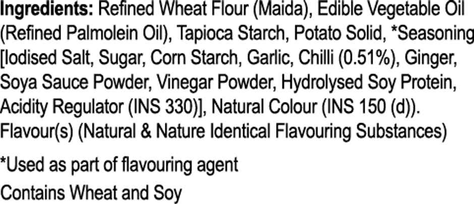 Crax Pasta Crunch Chinese Tadka Puff Snacks