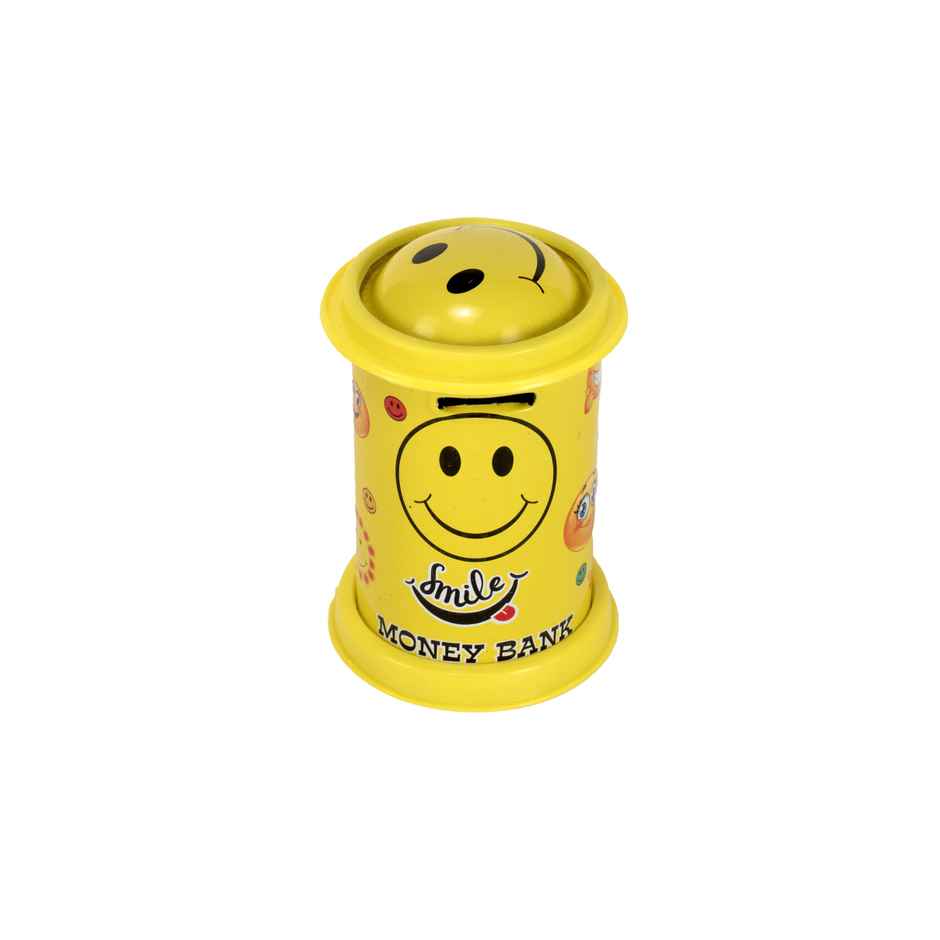 Smiley Piggy Bank - Assorted