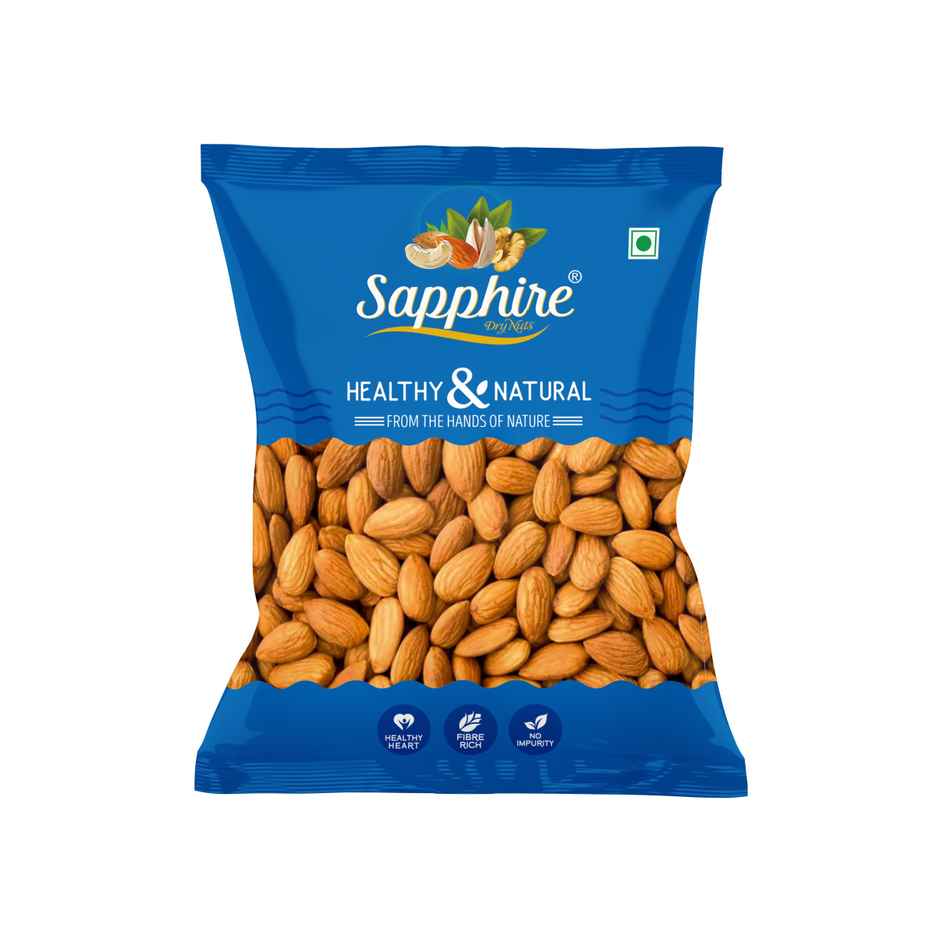 Sapphire Dry Nuts Healthy & Natural California Almonds