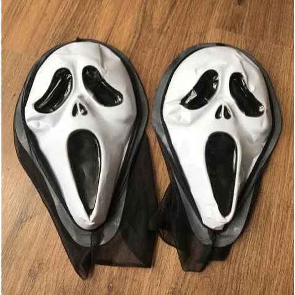 Halloween Party Ghost Mask | Colour May Vary | Gullak
