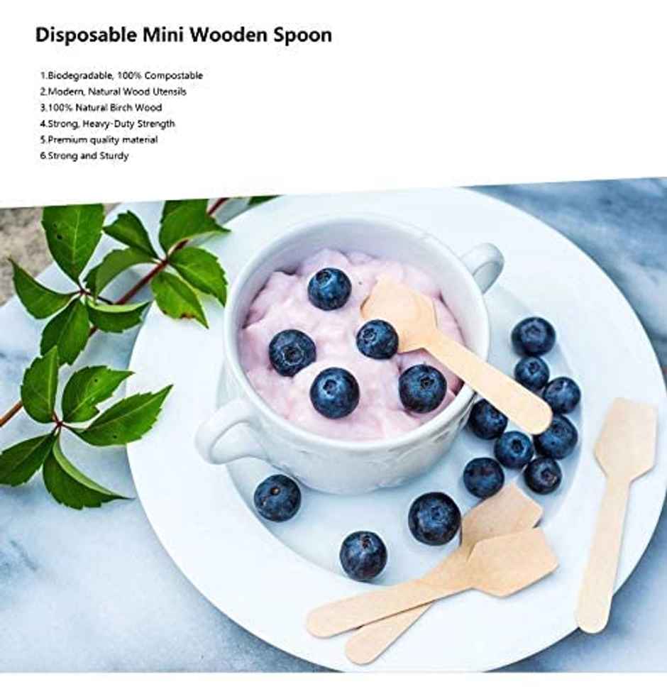Wood Disposable Spoon | 95 mm