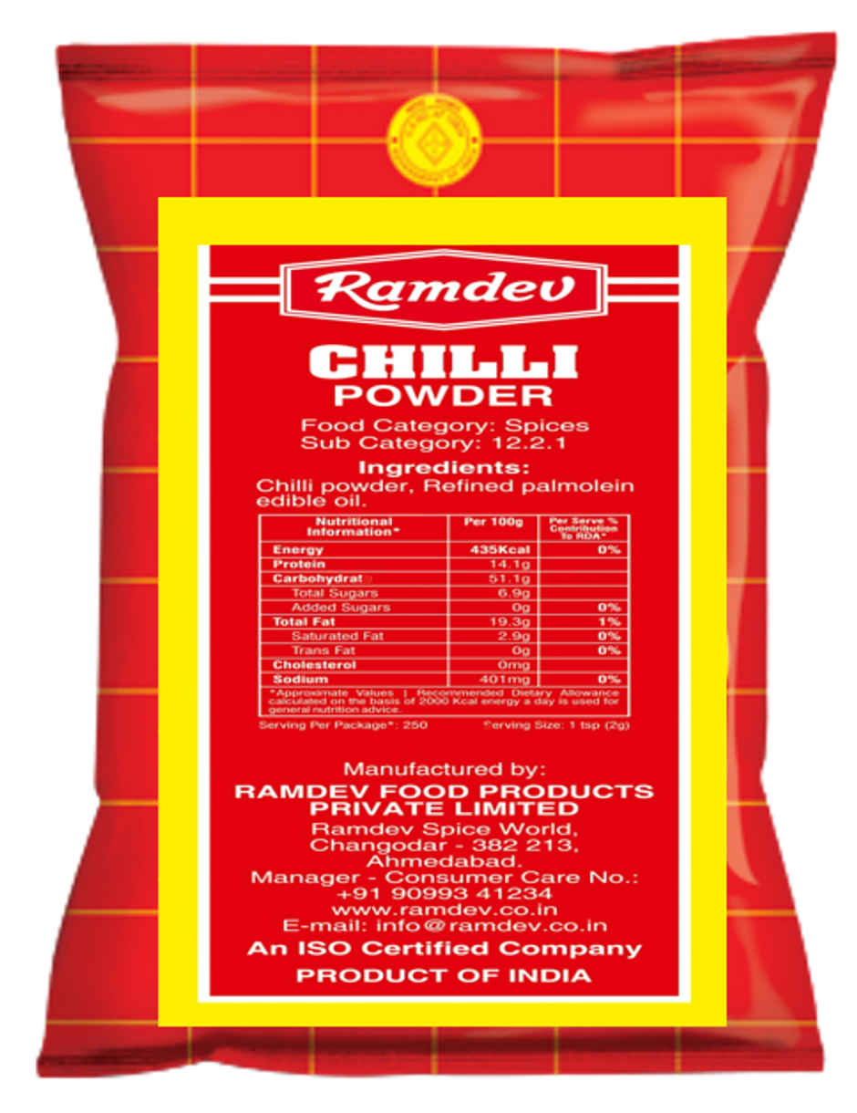 Ramdev Chilly Powder