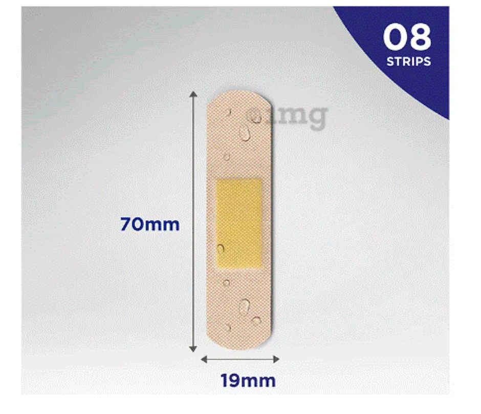 Hansaplast Washproof Medicated Dressing Band Aid, First Aid