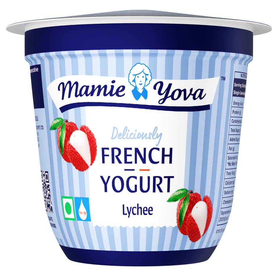 Mamie Yova Deliciously French Fruit Yogurt (Mango,Lycee, Blueberry) Combo