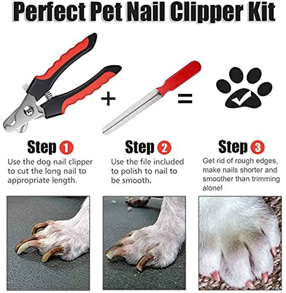 Nail Cutter W/Filer For Pets