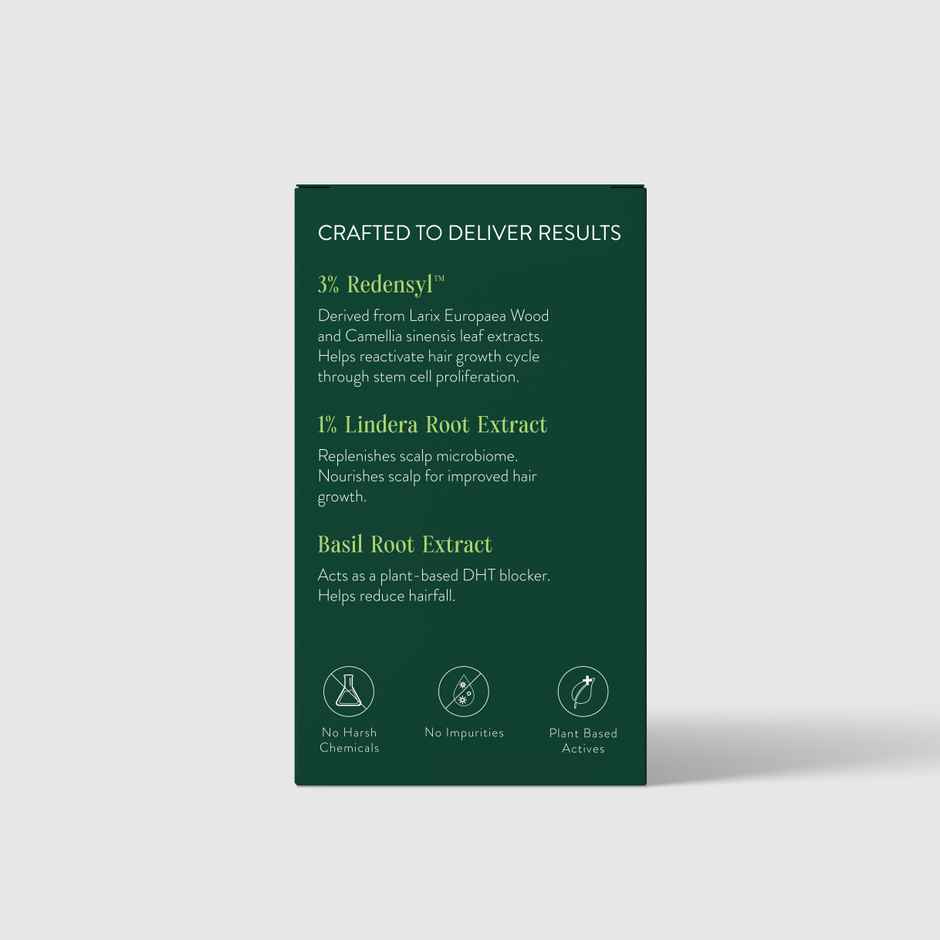 OZiva+ Advanced Hair Growth Serum to Rebalance Scalp Microbiome and Reactive Hair Growth Cycle