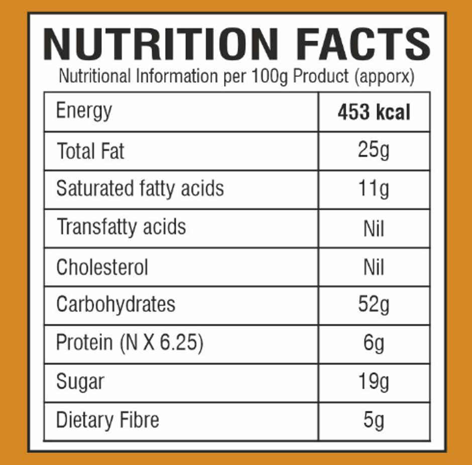 Karachi Bakery Fruit & Nut Cookies