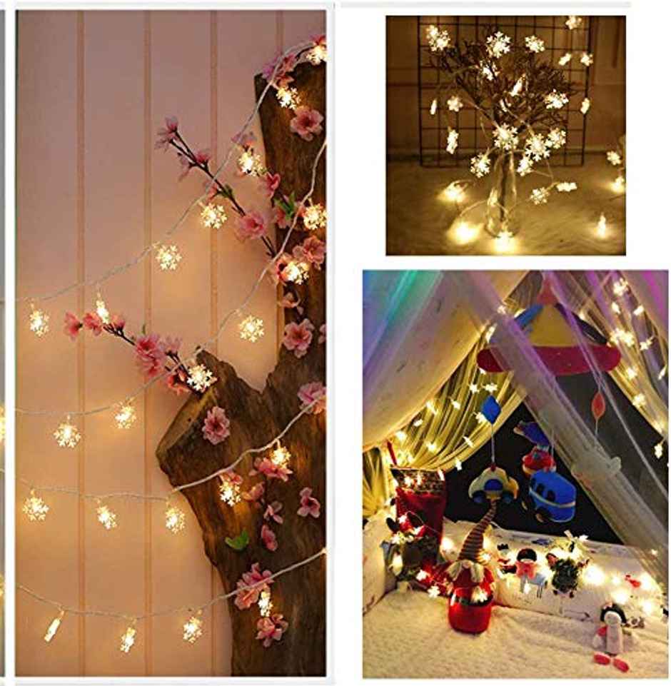 Quace Mini Snowflake String Light