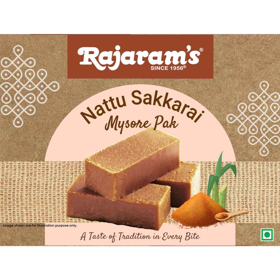 Rajaram's Nattu Sakkarai Mysore Pak