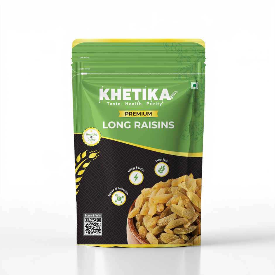 Khetika Premium Long Raisin | Kismis | Manukka