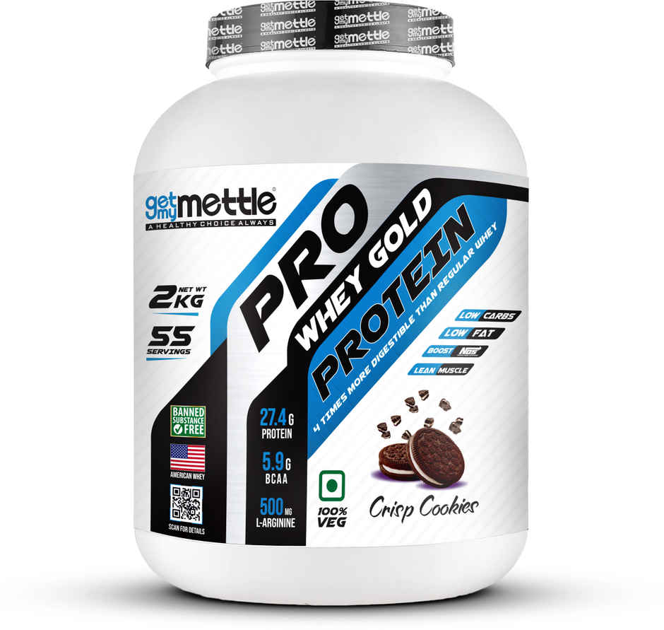 Getmymettle Pro Whey Gold Protein (Crisp Cookies)