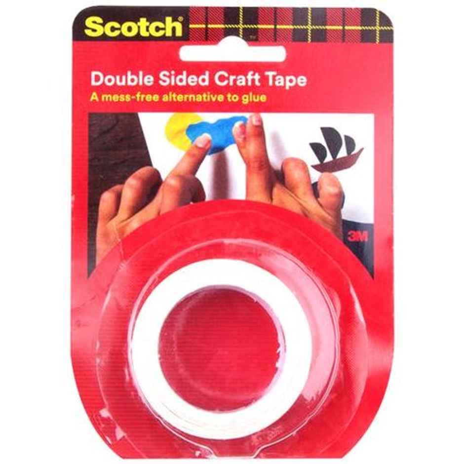 Scotch 3M Double Sided Tape - Foam, Acrylic Transparent Tape | 19 mm x 3 m
