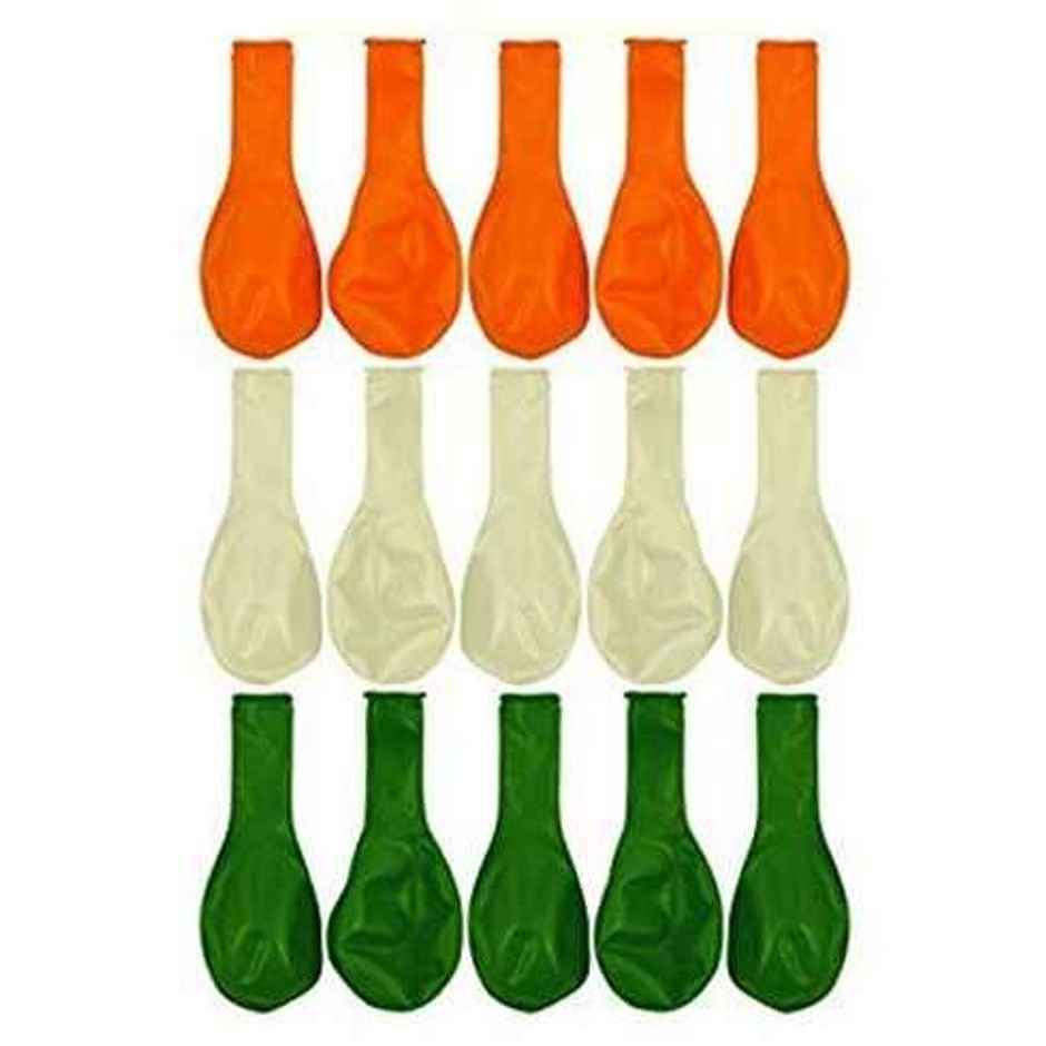 Metallic Tricolour Balloons | Pack of 50 | Pichai
