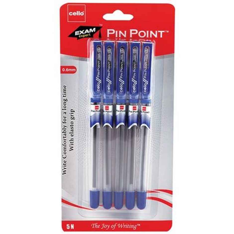 BIC Cello Pinpoint Ballpen Set - Blue