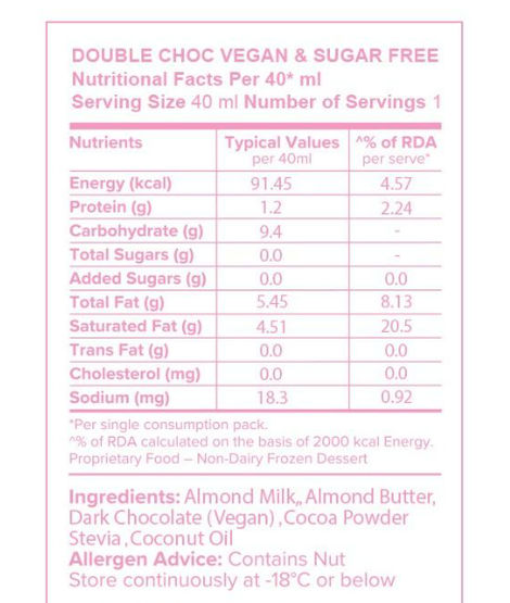 MINUS THIRTY Double Choc Mini Stick Vegan & Sugar Free