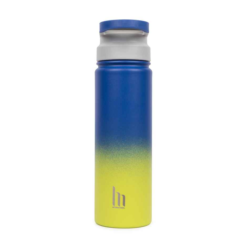 Hoom Stainless Steel Double Wall Vacuum Insulated Thermal Water Bottle | 600 ml | Assorted