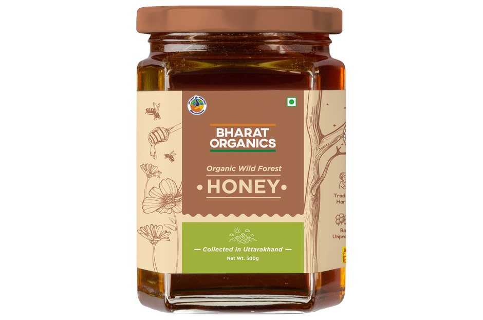 Bharat Organics Organic Wild Forest Honey
