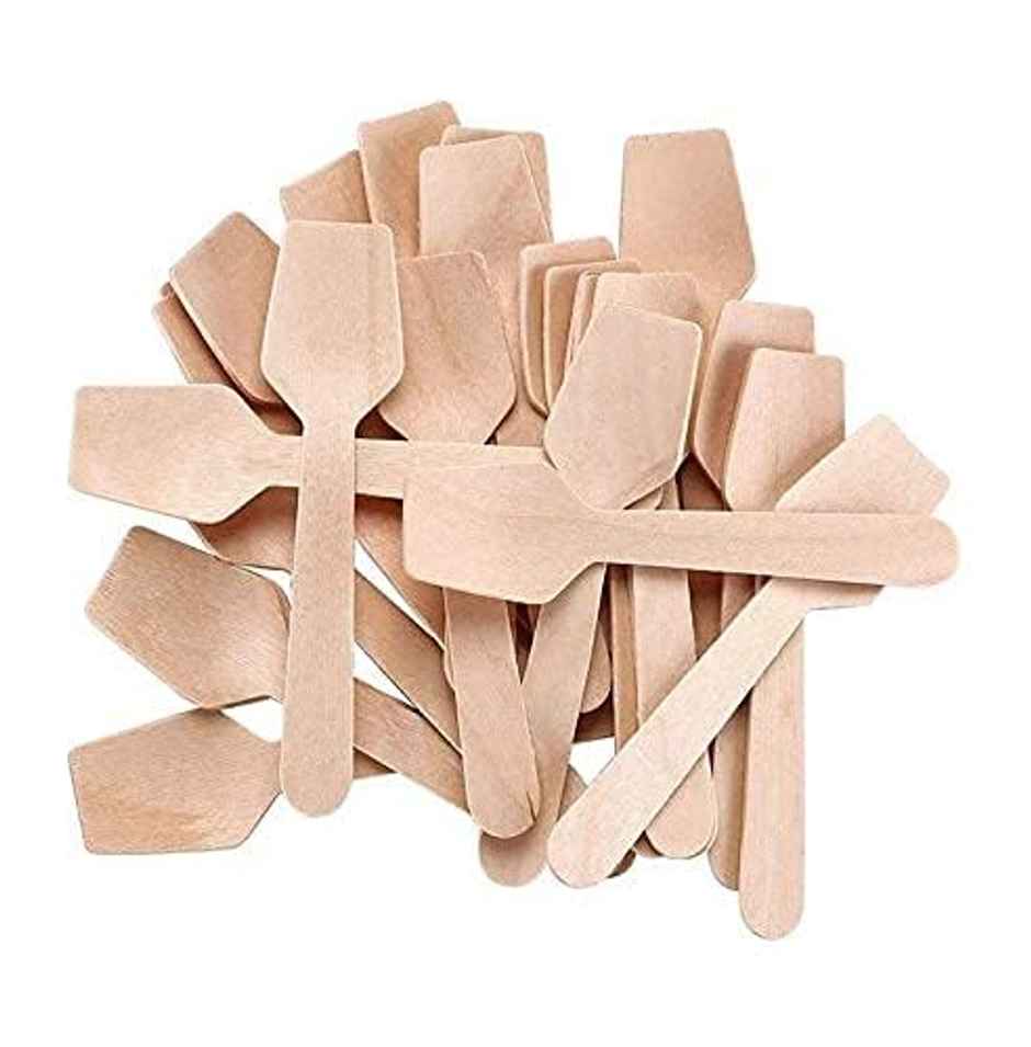 Tempware Wooden Ice Cream Spoon | 95 mm |  Pack  of 30