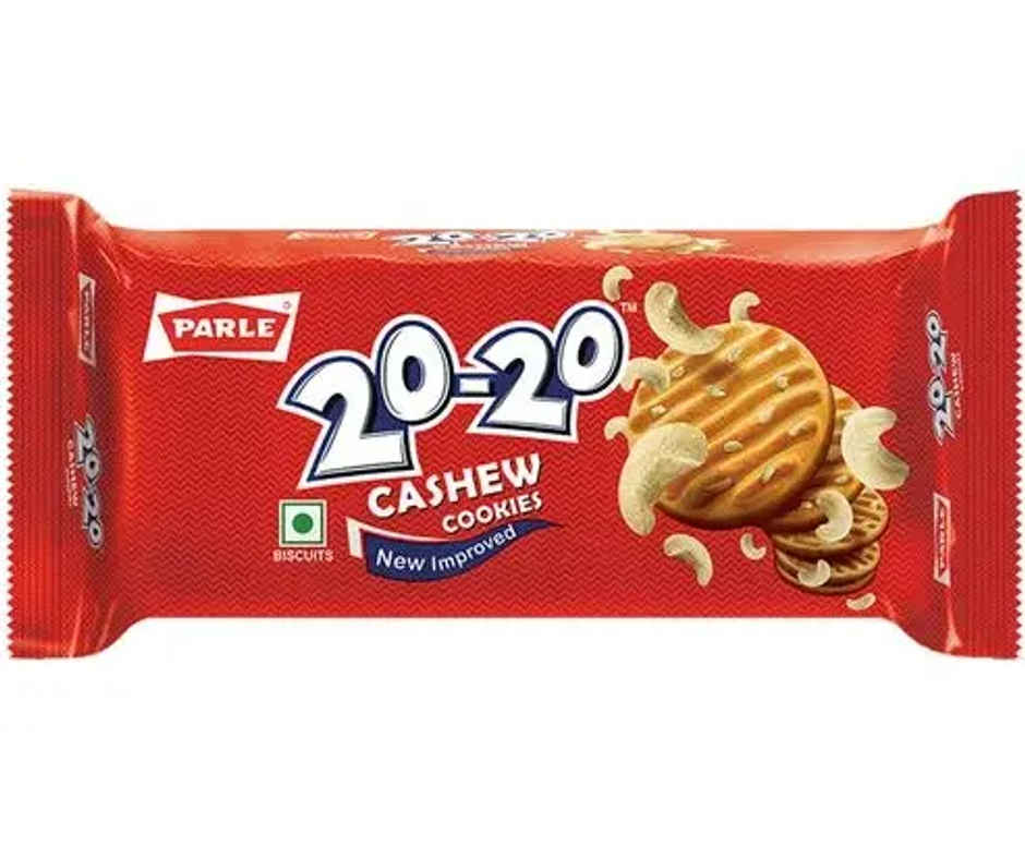 Parle 20-20 Cashew Cookies