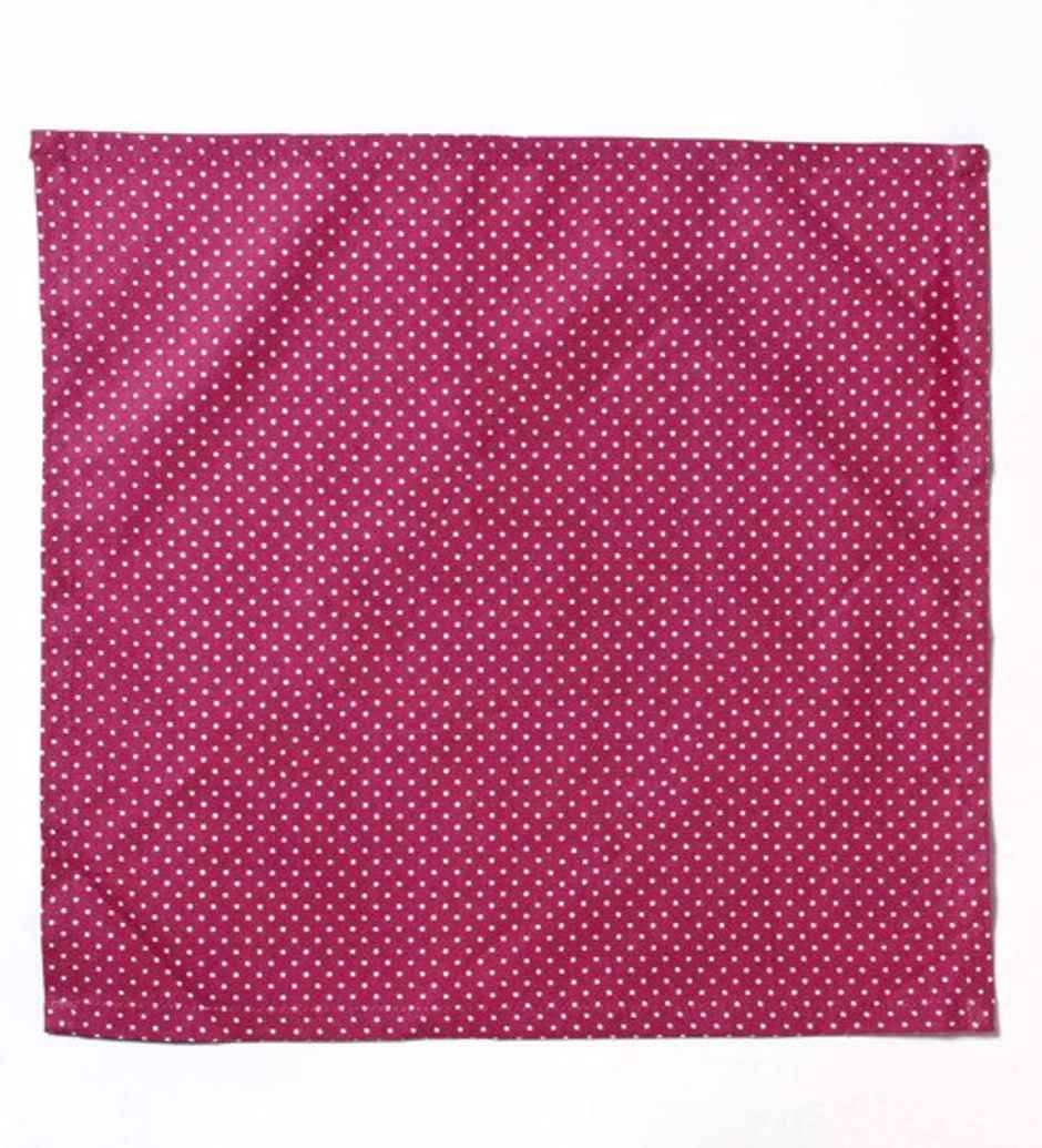 Lushomes Table Mats and Napkins - Blue and Purple | Placemats 13 x 19 inch | Napkins 16 x 16 inch